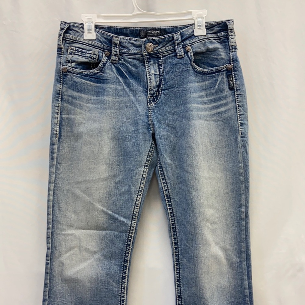 Silver jeans